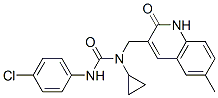 606095-09-4,Urea, N-(4-chlorophenyl)-N-cyclopropyl-N-[(1,2-dihydro-6-methyl-2-oxo-3-quinolinyl)methyl]- (9CI)