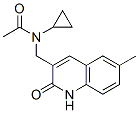 606095-23-2,Acetamide, N-cyclopropyl-N-[(1,2-dihydro-6-methyl-2-oxo-3-quinolinyl)methyl]- (9CI)