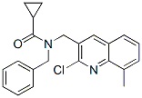 606095-27-6,Cyclopropanecarboxamide, N-[(2-chloro-8-methyl-3-quinolinyl)methyl]-N-(phenylmethyl)- (9CI)
