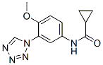 606096-19-9,Cyclopropanecarboxamide, N-[4-methoxy-3-(1H-tetrazol-1-yl)phenyl]- (9CI)