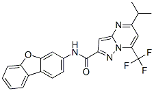 606096-59-7,Pyrazolo[1,5-a]pyrimidine-2-carboxamide, N-dibenzofuran-3-yl-5-(1-methylethyl)-7-(trifluoromethyl)- (9CI)