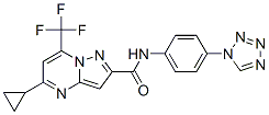 606096-64-4,Pyrazolo[1,5-a]pyrimidine-2-carboxamide, 5-cyclopropyl-N-[4-(1H-tetrazol-1-yl)phenyl]-7-(trifluoromethyl)- (9CI)