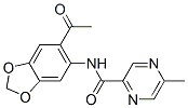 606096-86-0,Pyrazinecarboxamide, N-(6-acetyl-1,3-benzodioxol-5-yl)-5-methyl- (9CI)