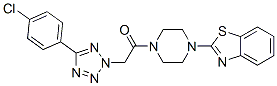 606097-24-9,Piperazine, 1-(2-benzothiazolyl)-4-[[5-(4-chlorophenyl)-2H-tetrazol-2-yl]acetyl]- (9CI)