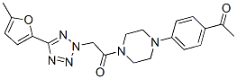 606097-25-0,Piperazine, 1-(4-acetylphenyl)-4-[[5-(5-methyl-2-furanyl)-2H-tetrazol-2-yl]acetyl]- (9CI)