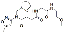 606098-18-4,Butanediamide, N-[2-[(2-methoxyethyl)amino]-2-oxoethyl]-N-(5-methyl-3-isoxazolyl)-N-[(tetrahydro-2-furanyl)methyl]- (9CI)