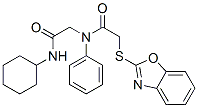 606098-39-9,Acetamide, 2-(2-benzoxazolylthio)-N-[2-(cyclohexylamino)-2-oxoethyl]-N-phenyl- (9CI)