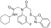 606098-46-8,Acetamide, 2-(2-benzoxazolylthio)-N-[2-(cyclohexylamino)-2-oxoethyl]-N-(3-fluorophenyl)- (9CI)
