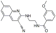 606101-83-1,Benzamide, N-[2-[(3-cyano-5,7-dimethyl-2-quinolinyl)amino]ethyl]-3-methoxy- (9CI)