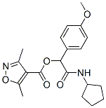 606102-49-2,4-Isoxazolecarboxylicacid,3,5-dimethyl-,2-(cyclopentylamino)-1-(4-methoxyphenyl)-2-oxoethylester(9CI)