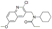 606102-75-4,Propanamide, N-[(2-chloro-6-methoxy-3-quinolinyl)methyl]-N-cyclohexyl- (9CI)