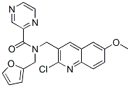 606102-93-6,Pyrazinecarboxamide, N-[(2-chloro-6-methoxy-3-quinolinyl)methyl]-N-(2-furanylmethyl)- (9CI)