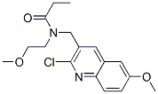 606103-21-3,Propanamide, N-[(2-chloro-6-methoxy-3-quinolinyl)methyl]-N-(2-methoxyethyl)- (9CI)