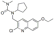 606103-27-9,Urea, N-[(2-chloro-6-ethoxy-3-quinolinyl)methyl]-N-cyclopentyl-N,N-dimethyl- (9CI)