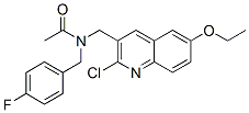 606103-46-2,Acetamide, N-[(2-chloro-6-ethoxy-3-quinolinyl)methyl]-N-[(4-fluorophenyl)methyl]- (9CI)