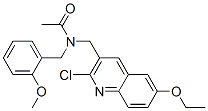 606103-98-4,Acetamide, N-[(2-chloro-6-ethoxy-3-quinolinyl)methyl]-N-[(2-methoxyphenyl)methyl]- (9CI)