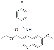 606104-13-6,3-Quinolinecarboxylicacid,4-[[(4-fluorophenyl)methyl]amino]-6-methoxy-,ethylester(9CI)