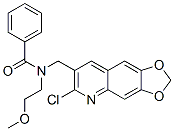 606104-32-9,Benzamide, N-[(6-chloro-1,3-dioxolo[4,5-g]quinolin-7-yl)methyl]-N-(2-methoxyethyl)- (9CI)