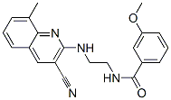 606104-84-1,Benzamide, N-[2-[(3-cyano-8-methyl-2-quinolinyl)amino]ethyl]-3-methoxy- (9CI)