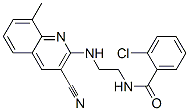 606105-12-8,Benzamide, 2-chloro-N-[2-[(3-cyano-8-methyl-2-quinolinyl)amino]ethyl]- (9CI)
