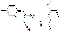 606105-28-6,Benzamide, N-[2-[(3-cyano-6-methyl-2-quinolinyl)amino]ethyl]-3-methoxy- (9CI)