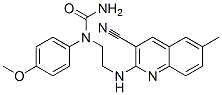 606105-34-4,Urea, N-[2-[(3-cyano-6-methyl-2-quinolinyl)amino]ethyl]-N-(4-methoxyphenyl)- (9CI)