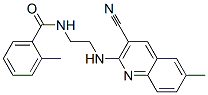 606105-44-6,Benzamide, N-[2-[(3-cyano-6-methyl-2-quinolinyl)amino]ethyl]-2-methyl- (9CI)