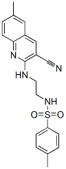 606105-57-1,Benzenesulfonamide, N-[2-[(3-cyano-6-methyl-2-quinolinyl)amino]ethyl]-4-methyl- (9CI)