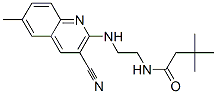 606105-61-7,Butanamide, N-[2-[(3-cyano-6-methyl-2-quinolinyl)amino]ethyl]-3,3-dimethyl- (9CI)