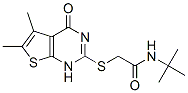 606107-55-5,Acetamide, 2-[(1,4-dihydro-5,6-dimethyl-4-oxothieno[2,3-d]pyrimidin-2-yl)thio]-N-(1,1-dimethylethyl)- (9CI)