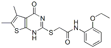 606107-94-2,Acetamide, 2-[(1,4-dihydro-5,6-dimethyl-4-oxothieno[2,3-d]pyrimidin-2-yl)thio]-N-(2-ethoxyphenyl)- (9CI)