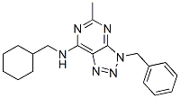 606108-37-6,3H-1,2,3-Triazolo[4,5-d]pyrimidin-7-amine, N-(cyclohexylmethyl)-5-methyl-3-(phenylmethyl)- (9CI)