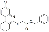606108-83-2,Acetic acid, [(3-chloro-7,8,9,10-tetrahydro-6-phenanthridinyl)thio]-, phenylmethyl ester (9CI)