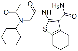 606108-96-7,Benzo[b]thiophene-3-carboxamide, 2-[[(acetylcyclohexylamino)acetyl]amino]-4,5,6,7-tetrahydro- (9CI)