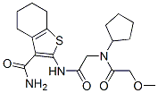 606109-49-3,Benzo[b]thiophene-3-carboxamide, 2-[[[cyclopentyl(methoxyacetyl)amino]acetyl]amino]-4,5,6,7-tetrahydro- (9CI)