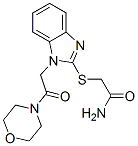 606110-53-6,Acetamide, 2-[[1-[2-(4-morpholinyl)-2-oxoethyl]-1H-benzimidazol-2-yl]thio]- (9CI)