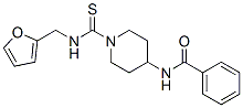 606112-39-4,Benzamide, N-[1-[[(2-furanylmethyl)amino]thioxomethyl]-4-piperidinyl]- (9CI)
