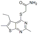 606113-40-0,Acetamide, 2-[(5-ethyl-2,6-dimethylthieno[2,3-d]pyrimidin-4-yl)thio]- (9CI)