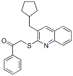 606113-73-9,Ethanone, 2-[[3-(cyclopentylmethyl)-2-quinolinyl]thio]-1-phenyl- (9CI)