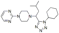606114-27-6,Pyrimidine, 2-[4-[1-(1-cyclohexyl-1H-tetrazol-5-yl)-3-methylbutyl]-1-piperazinyl]- (9CI)