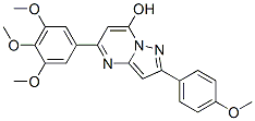 606114-56-1,Pyrazolo[1,5-a]pyrimidin-7-ol, 2-(4-methoxyphenyl)-5-(3,4,5-trimethoxyphenyl)- (9CI)