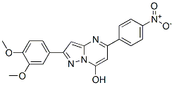 606114-57-2,Pyrazolo[1,5-a]pyrimidin-7-ol, 2-(3,4-dimethoxyphenyl)-5-(4-nitrophenyl)- (9CI)