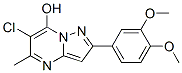 606116-44-3,Pyrazolo[1,5-a]pyrimidin-7-ol, 6-chloro-2-(3,4-dimethoxyphenyl)-5-methyl- (9CI)