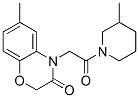 606119-46-4,Piperidine, 1-[(2,3-dihydro-6-methyl-3-oxo-4H-1,4-benzoxazin-4-yl)acetyl]-3-methyl- (9CI)