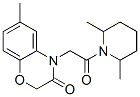 606119-48-6,Piperidine, 1-[(2,3-dihydro-6-methyl-3-oxo-4H-1,4-benzoxazin-4-yl)acetyl]-2,6-dimethyl- (9CI)