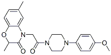 606119-97-5,Piperazine, 1-[(2,3-dihydro-2,6-dimethyl-3-oxo-4H-1,4-benzoxazin-4-yl)acetyl]-4-(4-methoxyphenyl)- (9CI)