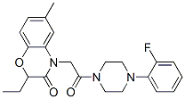 606120-32-5,Piperazine, 1-[(2-ethyl-2,3-dihydro-6-methyl-3-oxo-4H-1,4-benzoxazin-4-yl)acetyl]-4-(2-fluorophenyl)- (9CI)