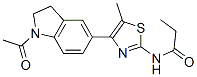 606121-86-2,Propanamide, N-[4-(1-acetyl-2,3-dihydro-1H-indol-5-yl)-5-methyl-2-thiazolyl]- (9CI)