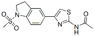 606121-96-4,Acetamide, N-[4-[2,3-dihydro-1-(methylsulfonyl)-1H-indol-5-yl]-2-thiazolyl]- (9CI)