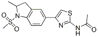 606121-97-5,Acetamide, N-[4-[2,3-dihydro-2-methyl-1-(methylsulfonyl)-1H-indol-5-yl]-2-thiazolyl]- (9CI)